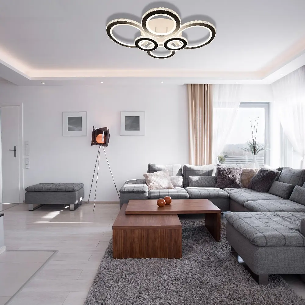 Светодиодная накладная люстра Ardero AL6166ARD VIVID 75Вт белый - фото 2