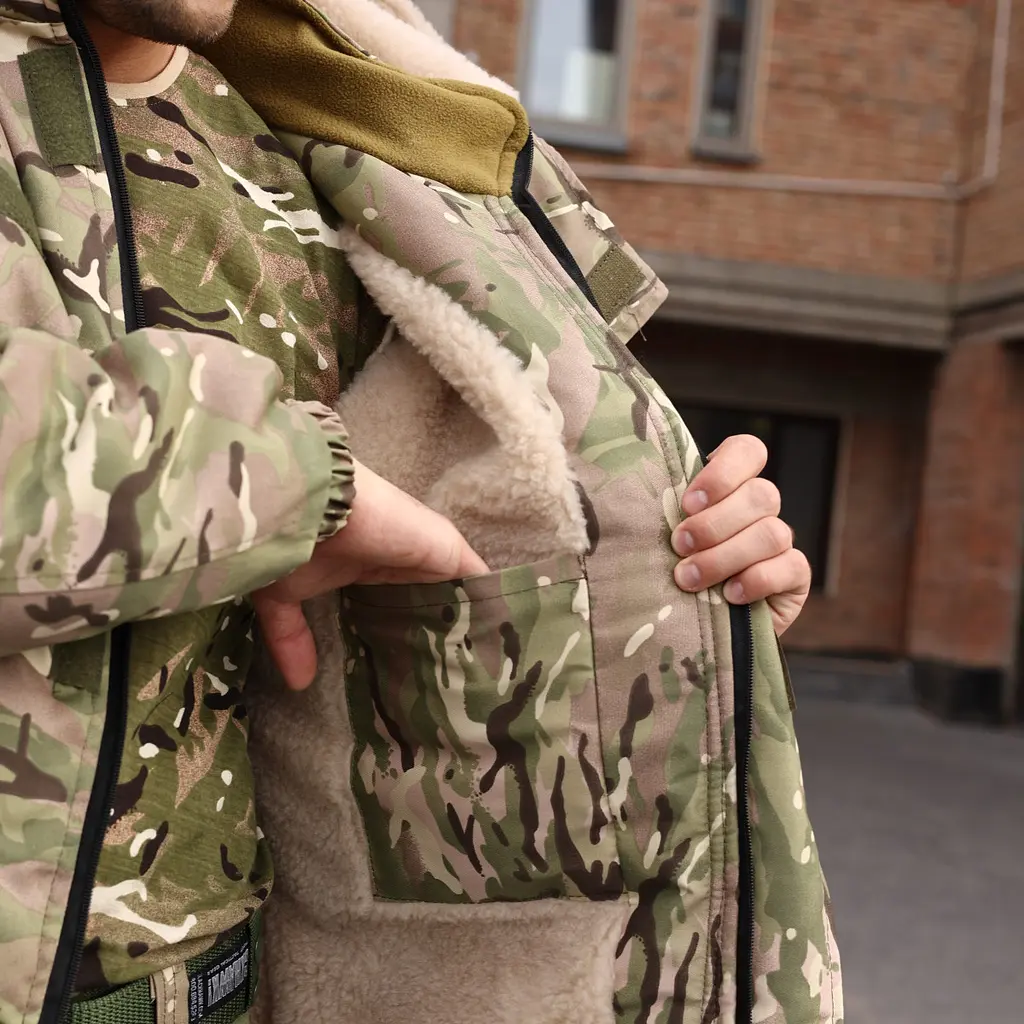 Куртка-бушлат військова чоловіча тактична ЗСУ Мультикам 8586 50 розмір - фото 7