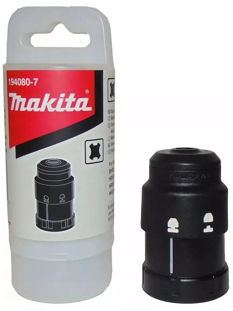 Патрон SDS-PLUS для перфораторів Makita HR2450T, HR2470T, HR2810T, HR2811FT, BHR261T, BHR243, HR2610T, HR2611FT, DHR243, DHR264, BHR262,T, HR2300T, HR2631F, HR2630T (194080-7) - фото 4
