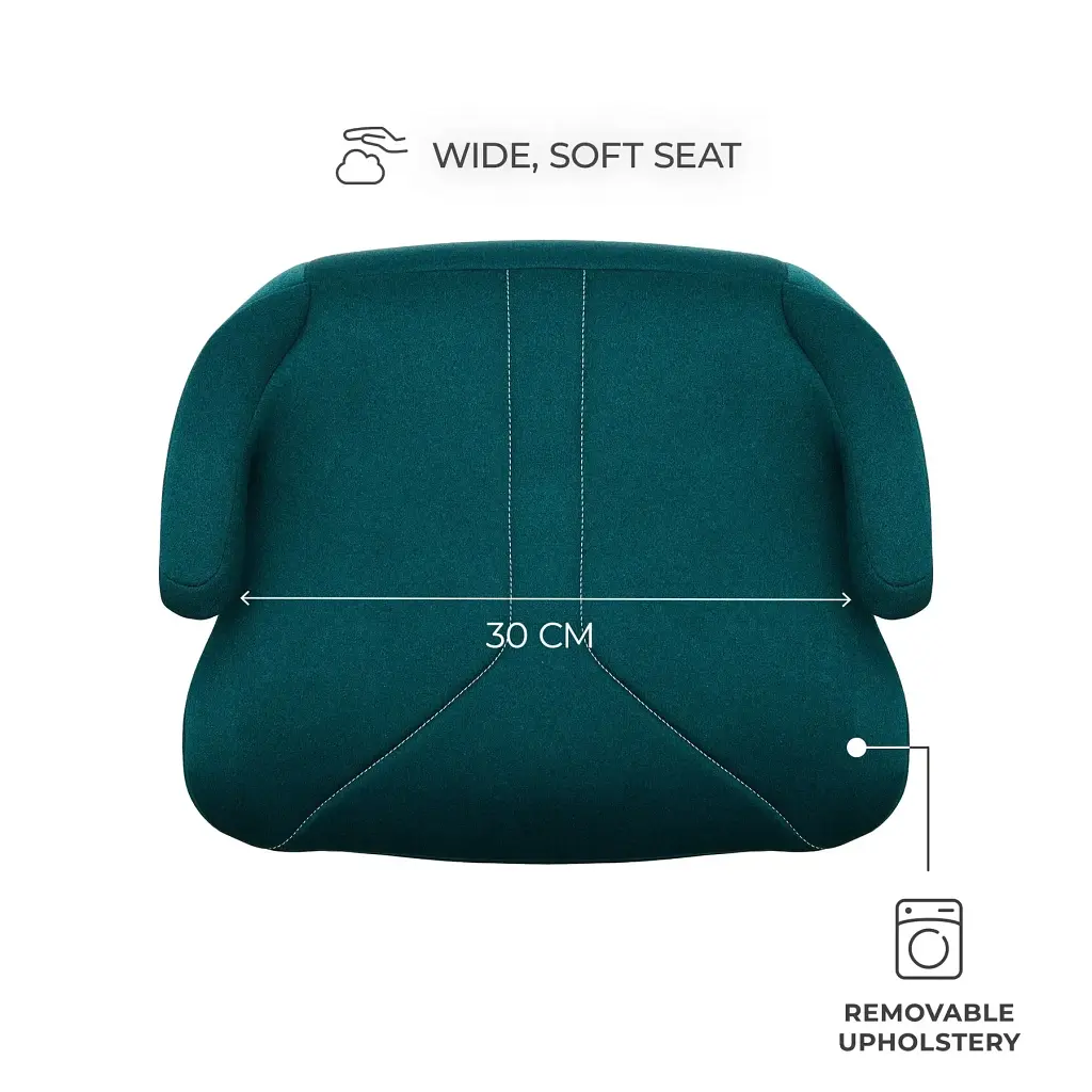 Автокрісло Kinderkraft i-Boost 2 бустер Green (KCIBOO02GRE0000) (5902533929177) - фото 2