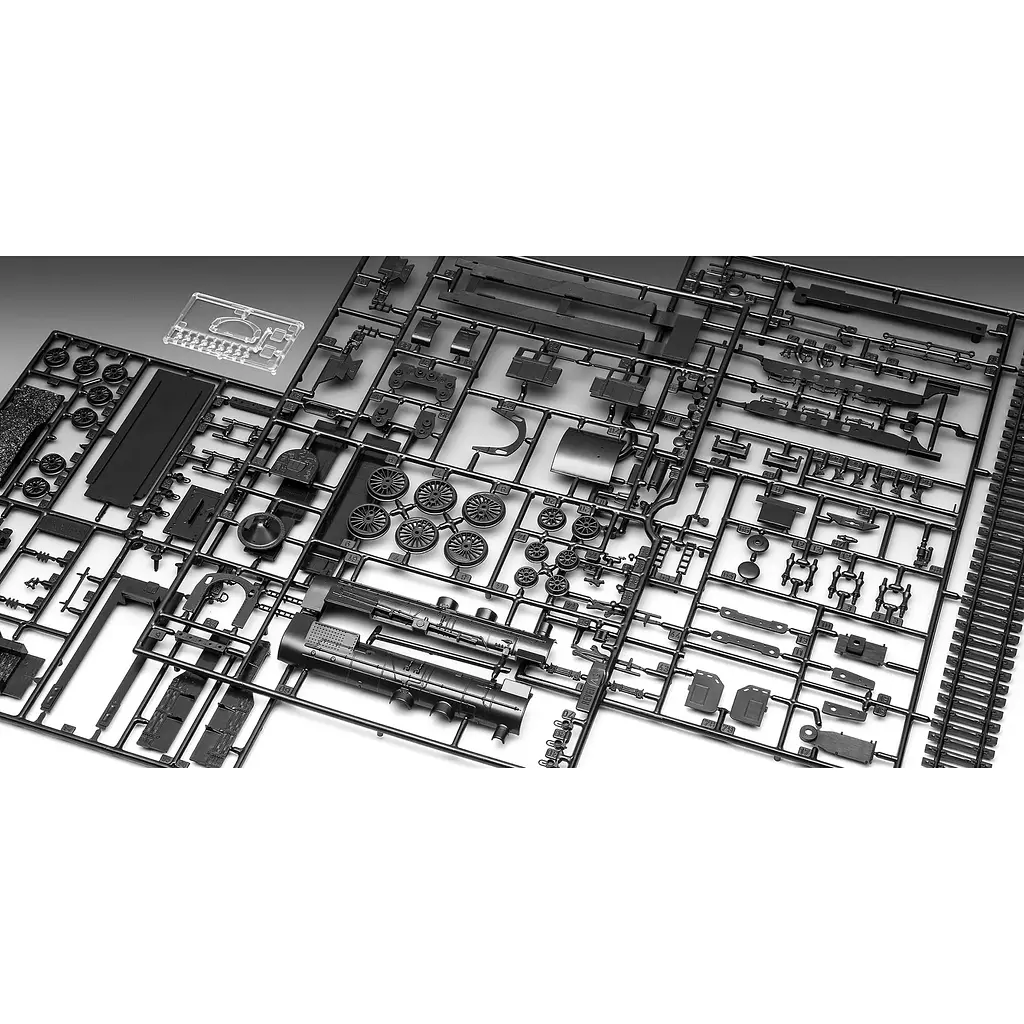 Збірна модель Revell Експрес локомотив S3/6 BR18 з тендером масштаб 1:87, 154 деталі (RVL-02168) - фото 8