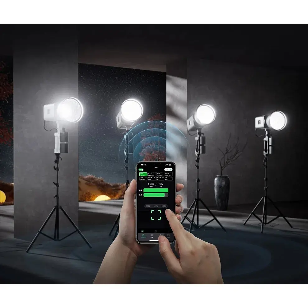 Студийный светильник Yongnuo YNLUX200 LED Bi-Color 200W 2700-6500К [105636] - фото 6