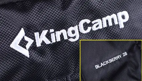 Рюкзак міський KingCamp Blackberry на 28л чорний - фото 10