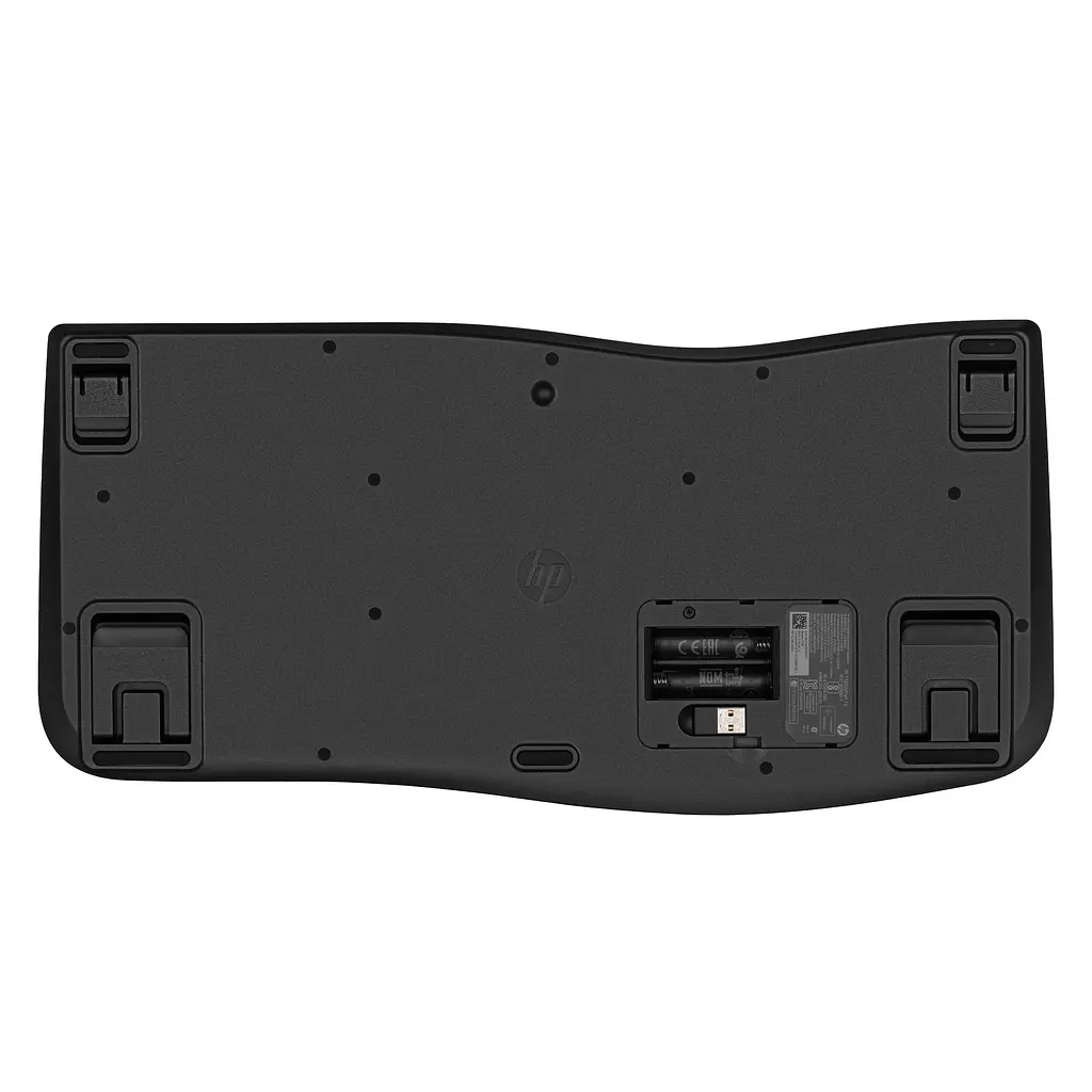 Клавіатура мембранна 680 Comfort Dual-Mode 111key, BT, EN/UK, чорний HP teh0013875 - фото 4