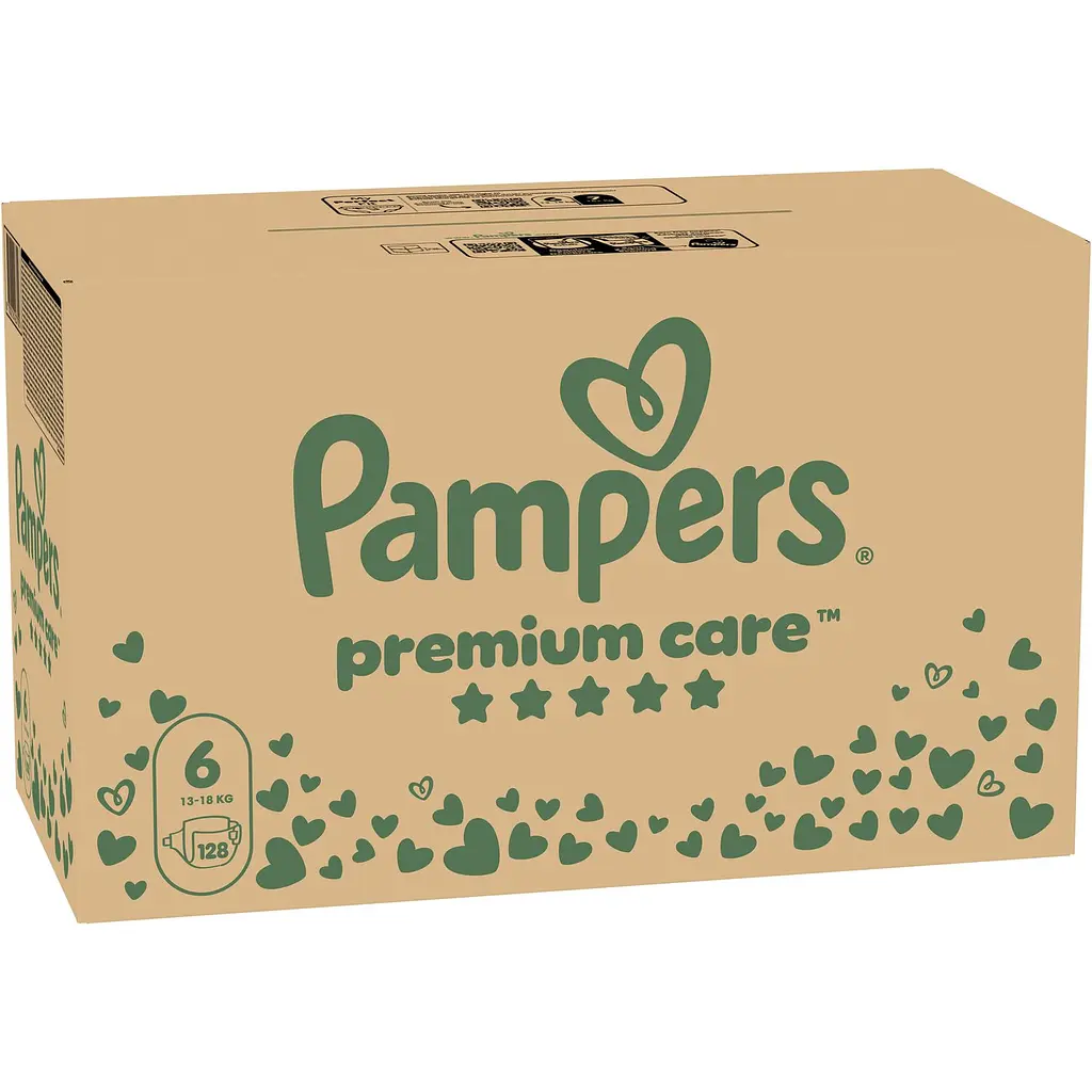 Набір підгузок Pampers Premium Care 6 (13-18 кг) 128 шт. - фото 2