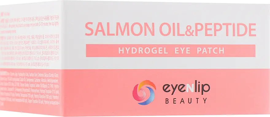 Патчі для зони під очима Eyenlip Salmon Oil & Peptide з пептидами та екстрактом лосося 60 шт. - фото 3