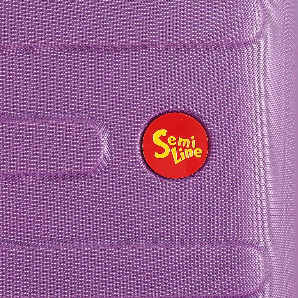 Валіза середня Semi Line 24 дюйми (M) дюйми (M) ABS-Plastic Purple (T5845-2) - фото 9