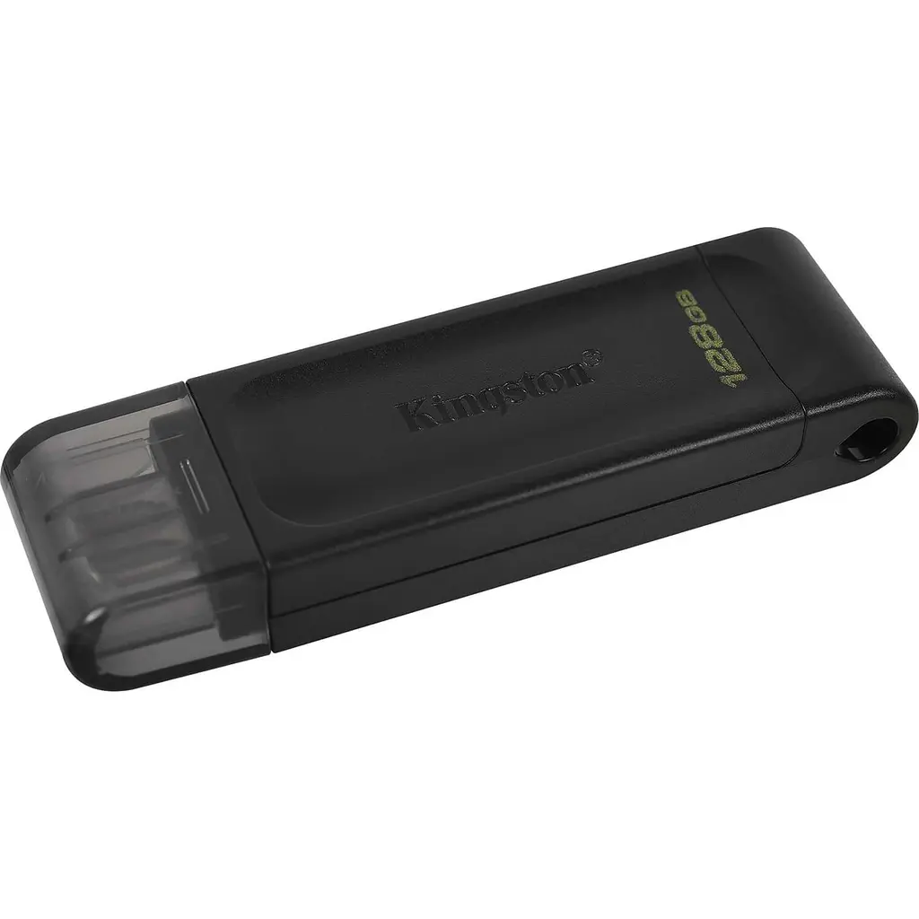Флеш-накопичувач Kingston 128Gb Type-C DataTraveler 70 Black (DT70/128GB)