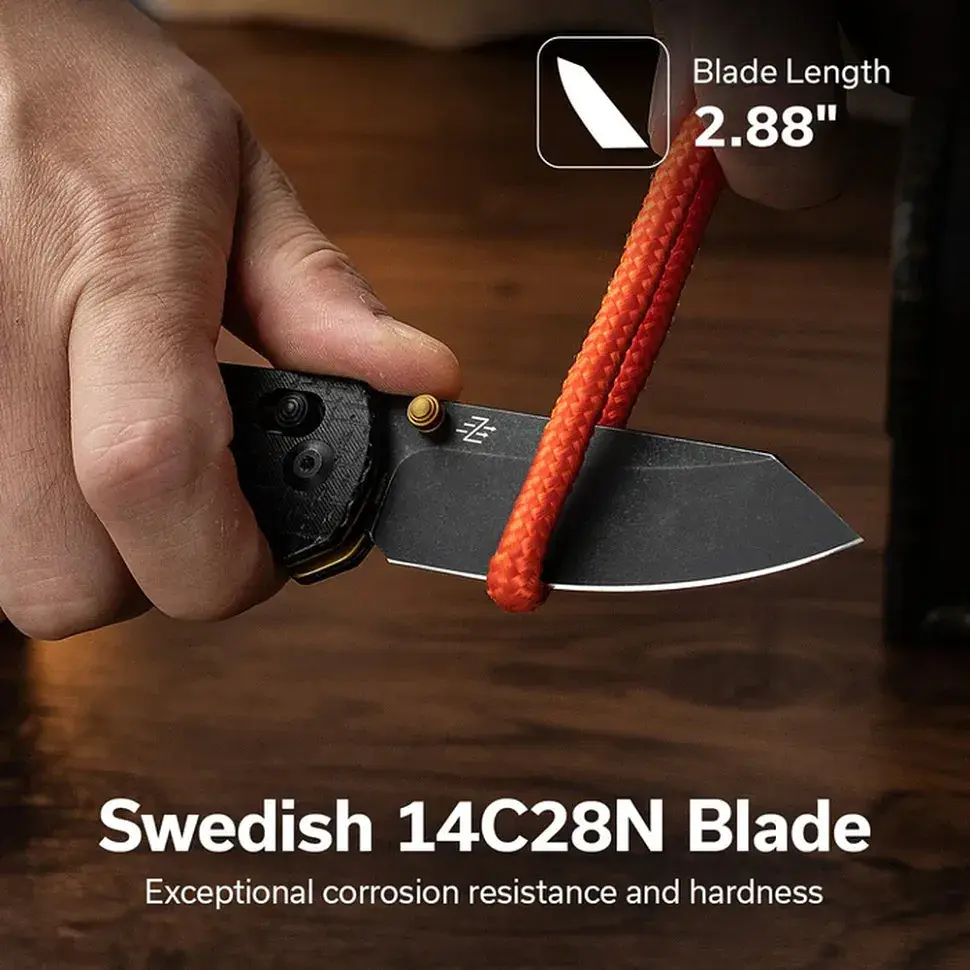 Ніж Civivi Yonder, Black Micarta, Black Stonewash (C23073B-2) - фото 12