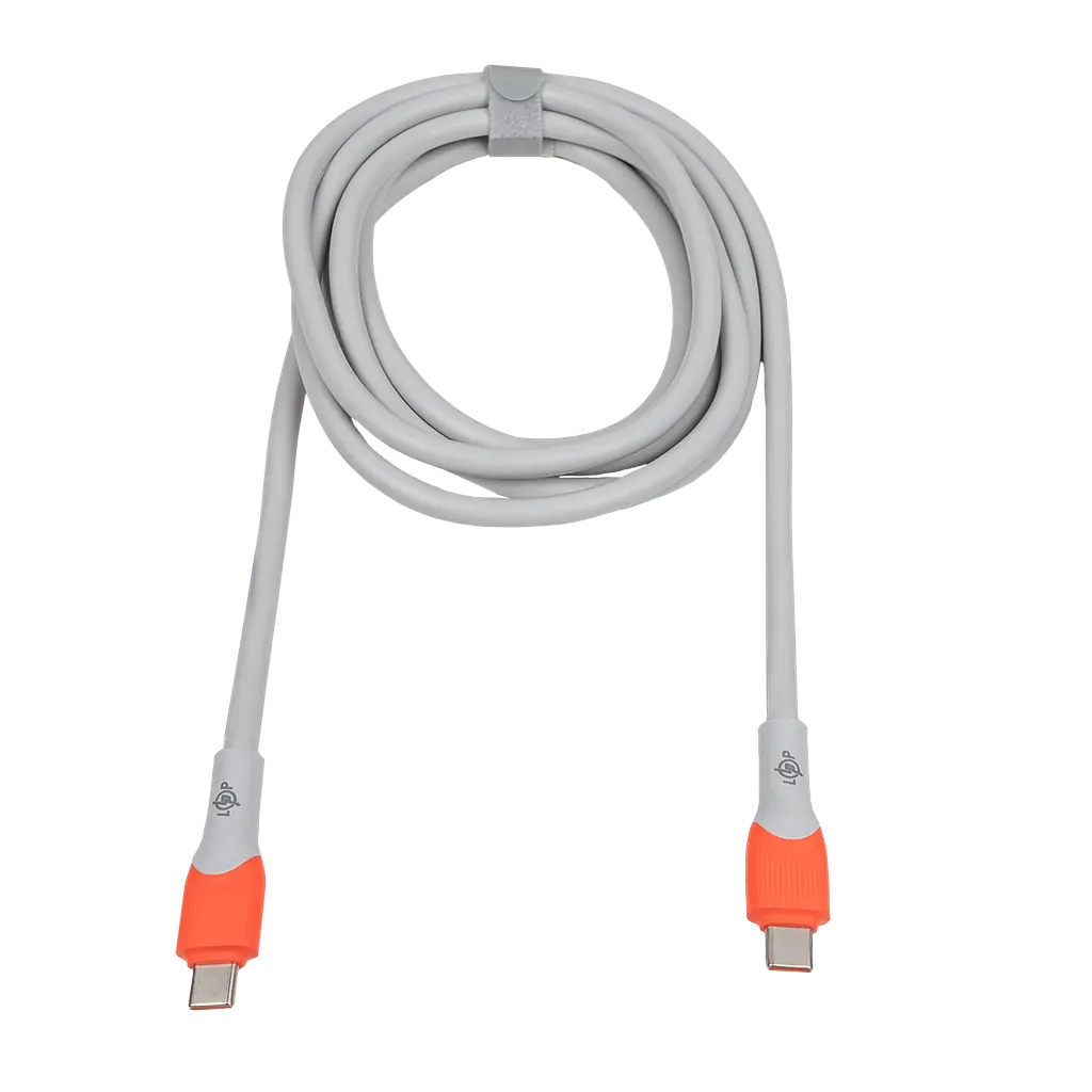 Кабель (шнур) LogicPower USB Type-C to USB Type-C 2.4A 100W зі швидкою зарядкою (PD) 2м C1001MC - фото 2