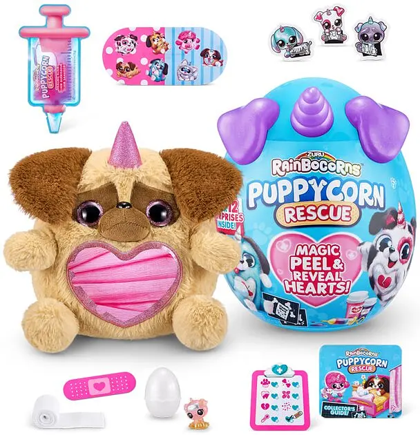 Мяка іграшка-сюрприз Rainbocorn-E Puppycorn Rescue Zuru 9261E shop (193052039590) - фото 2