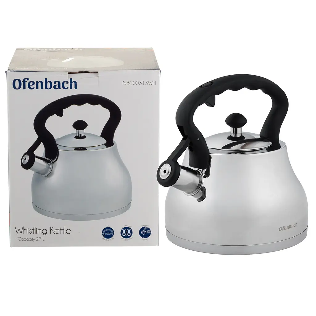 Чайник із свистком Ofenbach NB-100313WH 2.7 л - фото 10