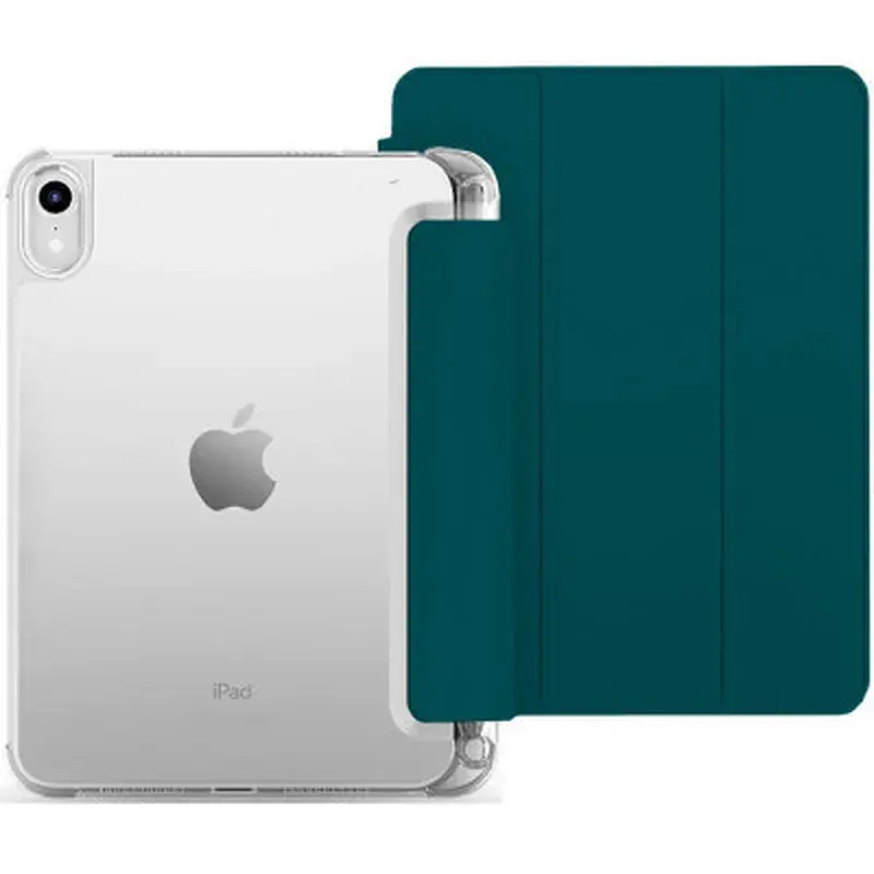 Чохол до планшета BeCover TPU Edge mount Apple Pencil Apple iPad 10.9" 2022/24/11" 2025 Dark Green (708482) - фото 2