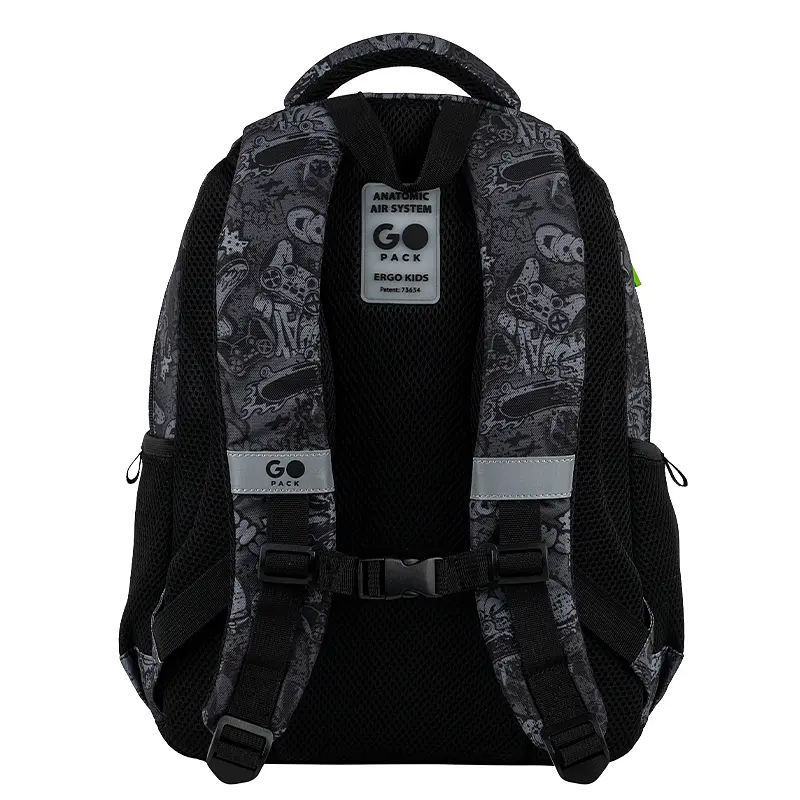 Рюкзак GoPack Education 182M Wow Skate Темно-сірий (GO26-182M-7) - фото 6