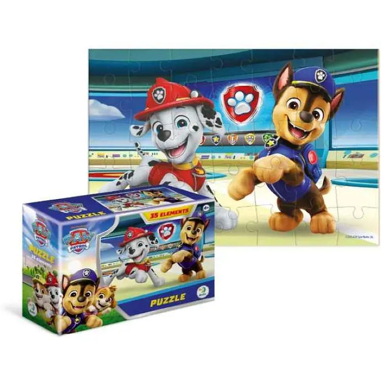 Пазли DODO міні 35ел. Paw Patrol Маршал та Гонщик