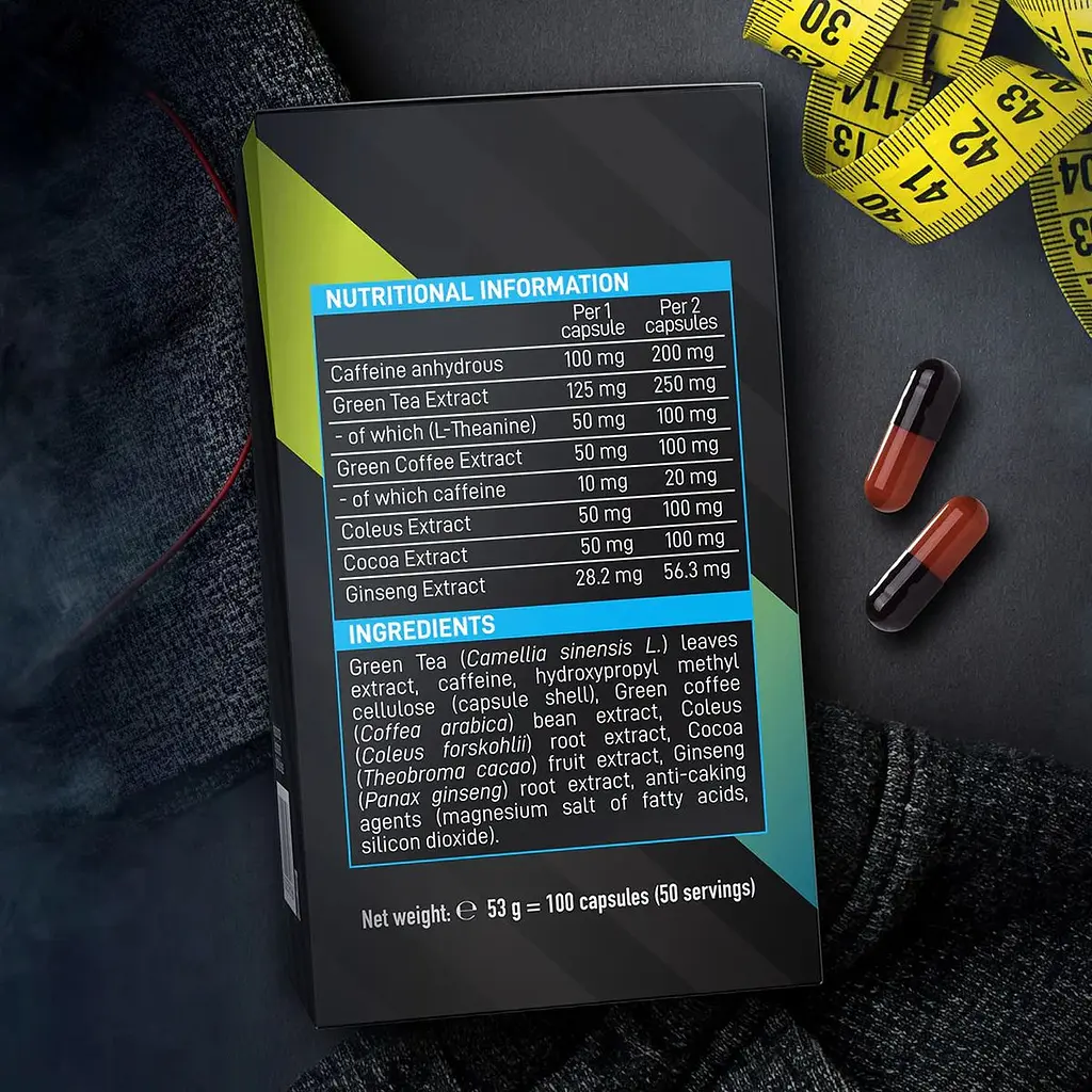 Жироспалювач VPLab Lipo Jets 100 капсул - фото 8