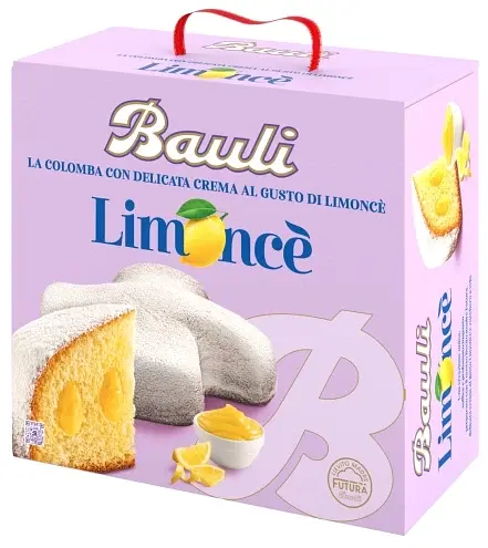 Панеттон Bauli La Colomba Con Crema al Gusto Limonce 750 г - фото 2