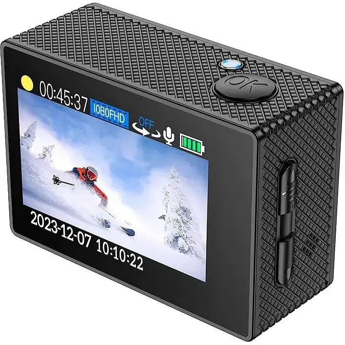 Камера Hoco DV100 action sports Camera Спортивная (6942007616799) - фото 4