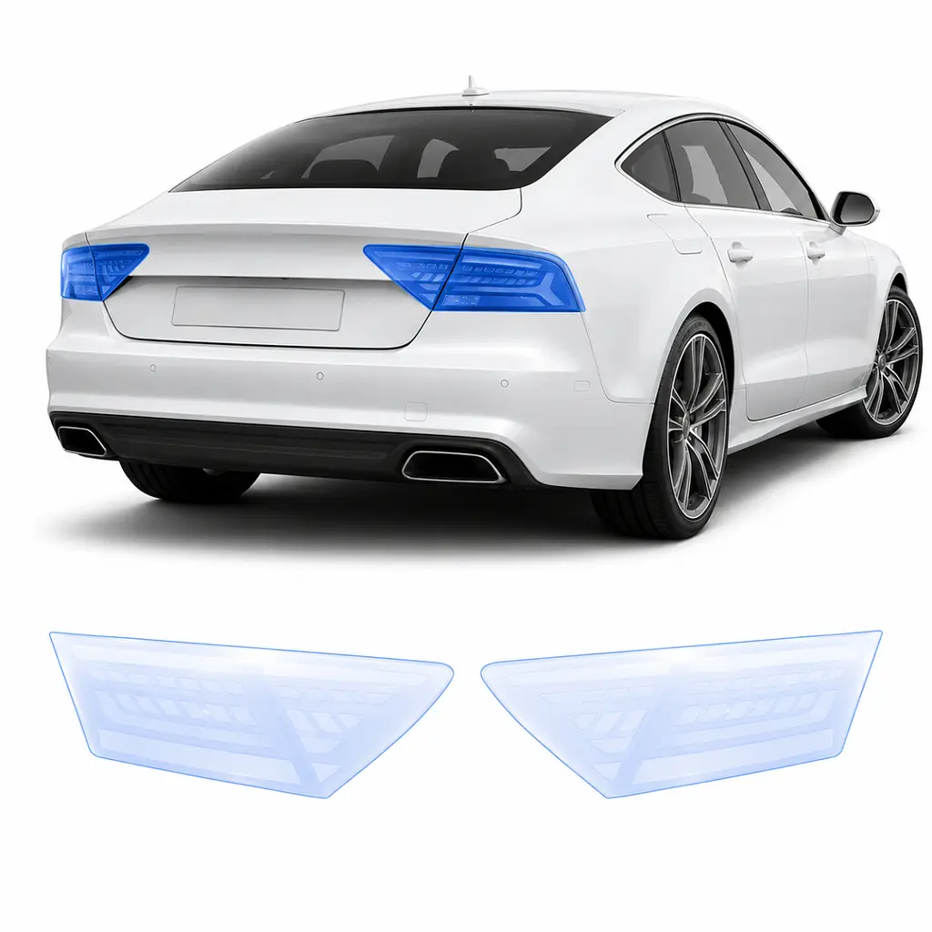 Антигравійна захисна бронеплівка за лекалами для Audi A7 4G 2010-2018 - задні ліхтарі стопи