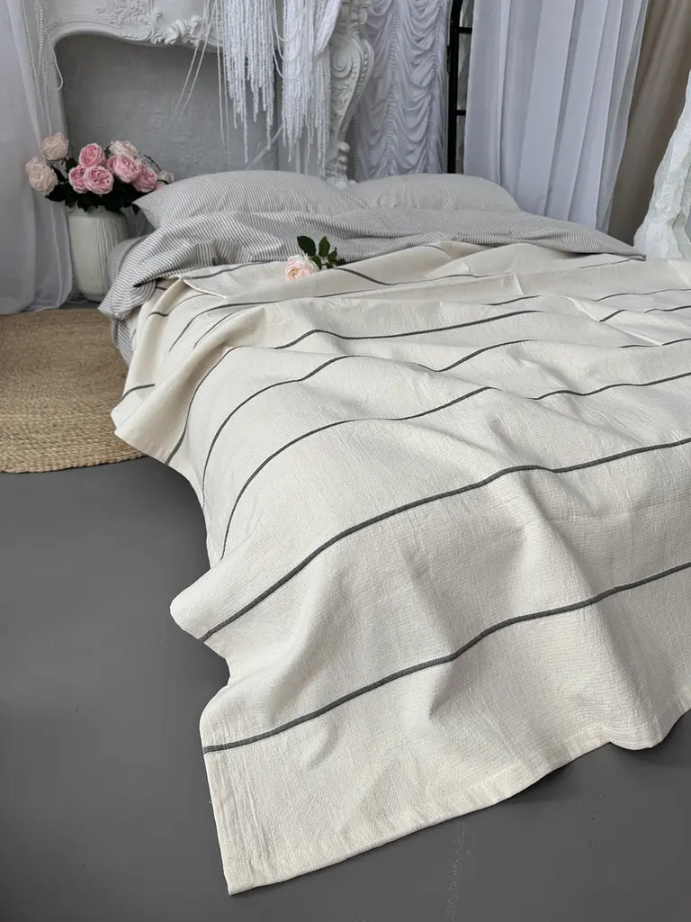 Покривало Zeintex Eco Linen 200х230 см - фото 7