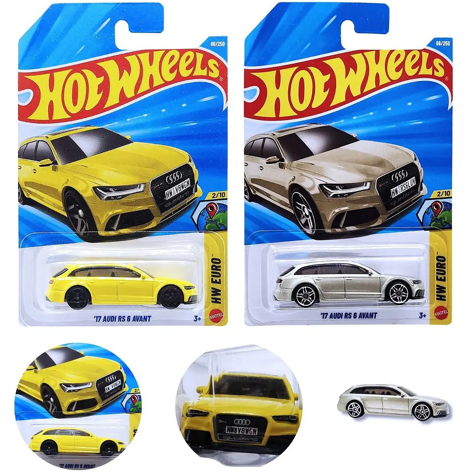 Базова машинка Hot Wheels HW Euro '17 Audi RS 6 Avant колір в асортименті (5785) JJK90 - фото 10