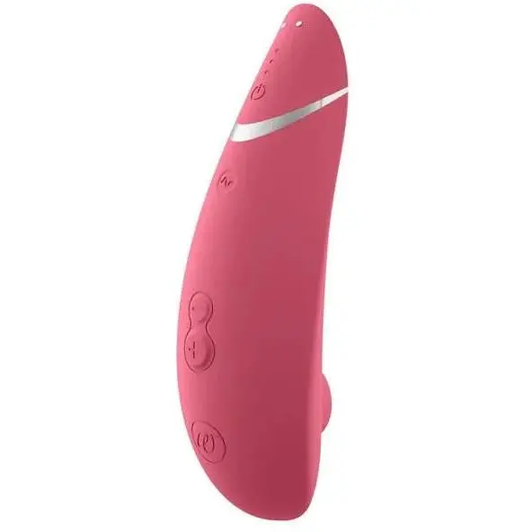 Вакуумний кліторальний стимулятор Womanizer Premium 2 Raspberry - фото 4