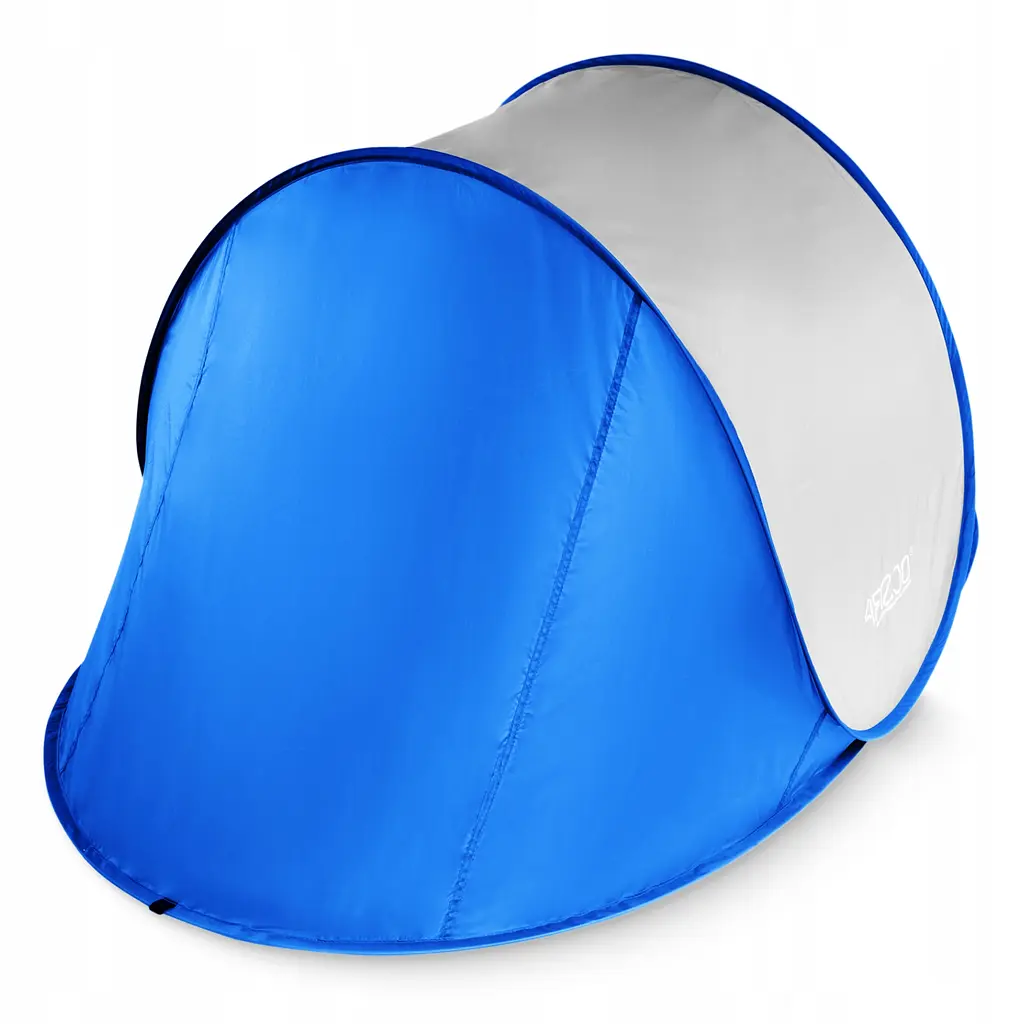 Намет пляжний 4FIZJO Pop-Up 195 x 120 см саморозкладний Blue/Grey (P-5905973405157) - фото 9