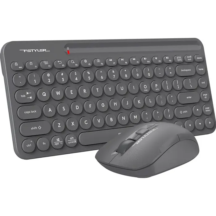 Комплект бездротовий A4Tech Fstyler FG3200 Air2 (Grey), Bluetooth/USB/Radio (USB) - фото 2