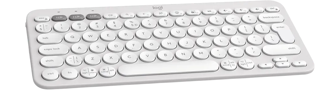 Клавіатура Logitech Pebble Keys 2 K380s White (920-011852) - фото 3