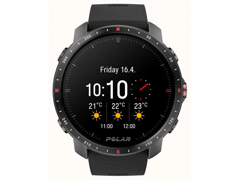 Спортивний годинник Polar Grit X Pro Black DLC M/L (90085773) - фото 3