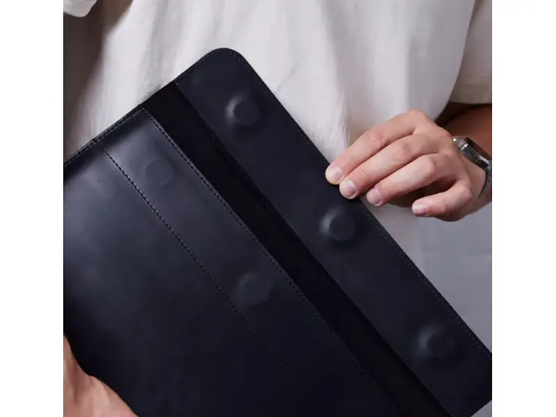 Чохол для ноутбука InCarne Klouz MacBook Pro 14 2021-2025 (вінтажний) чорний (klouz-black-vintage-pro-14) - фото 4