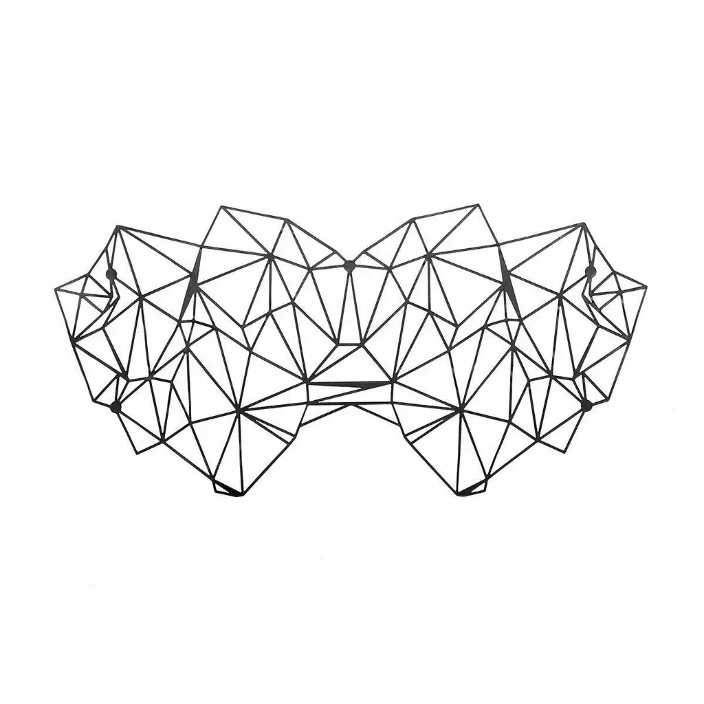 Маска на обличчя Bijoux Indiscrets Kristine Mask вінілова з клейовим кріпленням - фото 2