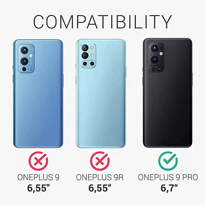 Чехол TPU OnePlus 9 Pro Silicone Case [Black] [66816] - фото 6