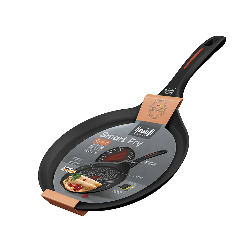 Сковорода для млинців Krauff Smart Fry 24 см + Пензлик Krauff - фото 2