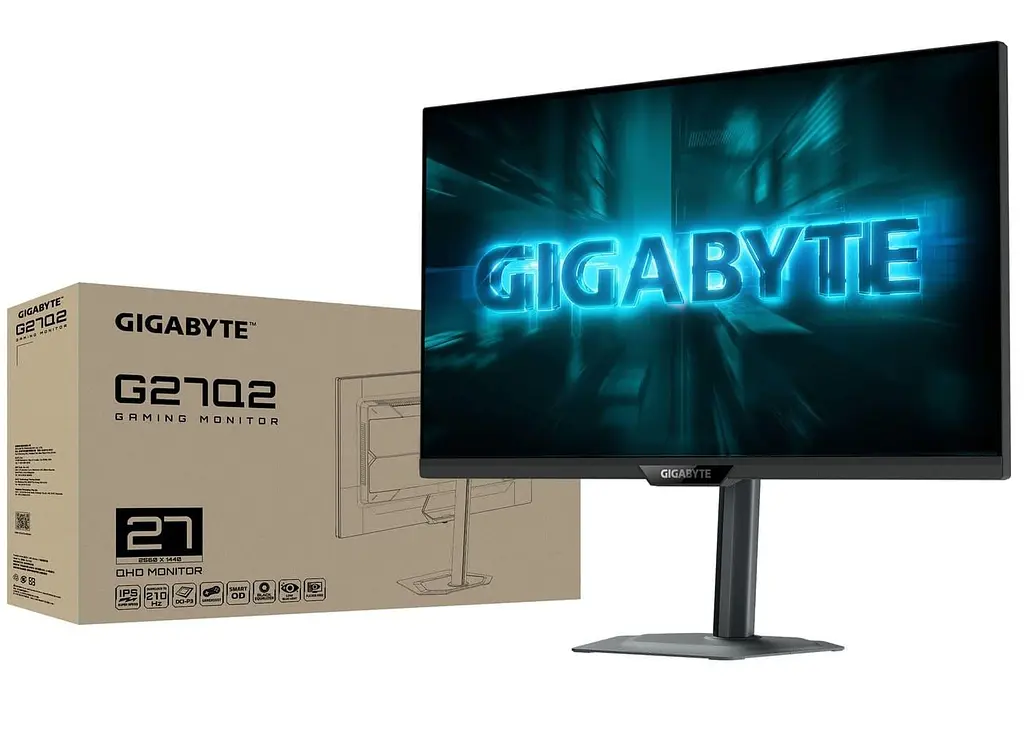 Монітор 27" Gigabyte G27Q2 Gaming Monitor QHD IPS 200Hz / OC 210Hz (G27Q2 Gaming Monitor) - фото 7