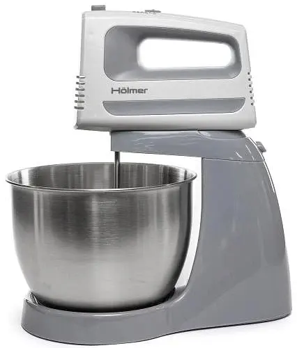 Миксер с чашей HHM-403 White/Grey 400W Holmer teh0020365 - фото 2