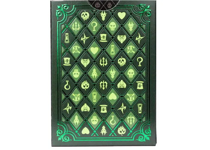 Карты игральные United States Playing Card Company Bicycle Disney Villains (green) (ВР_БДВГ) - фото 2