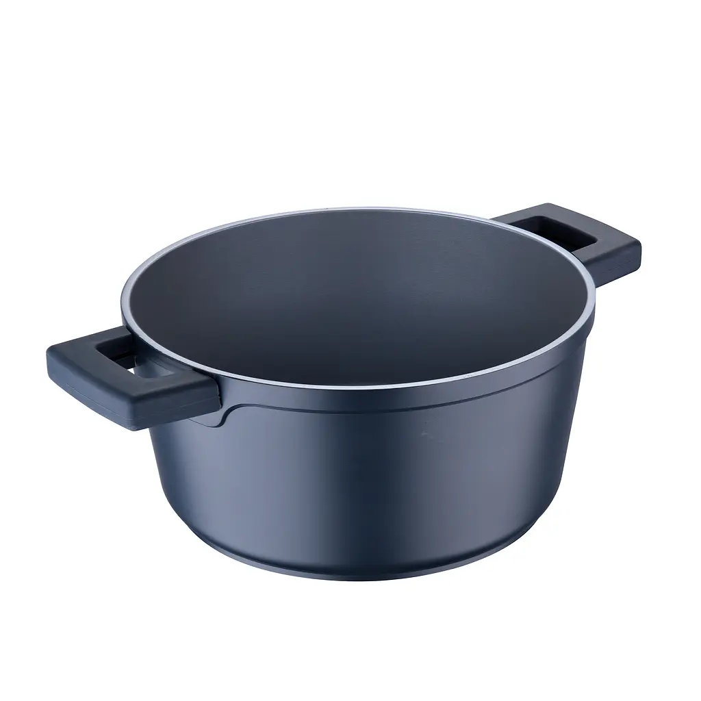 Кастрюля с крышкой MasterPro Indigo 24 см (BGMP-7979) - фото 2