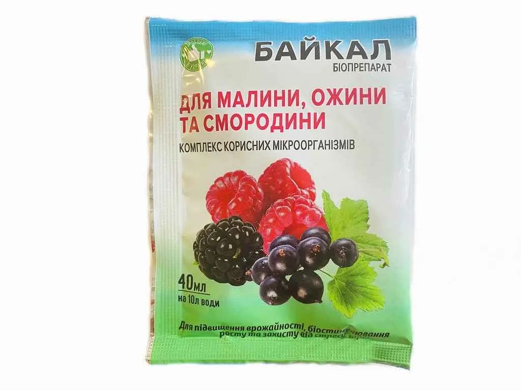 Біопрепарат "Байкал" БІОХІМСЕРВІС 40мл для малини ожини та смородини