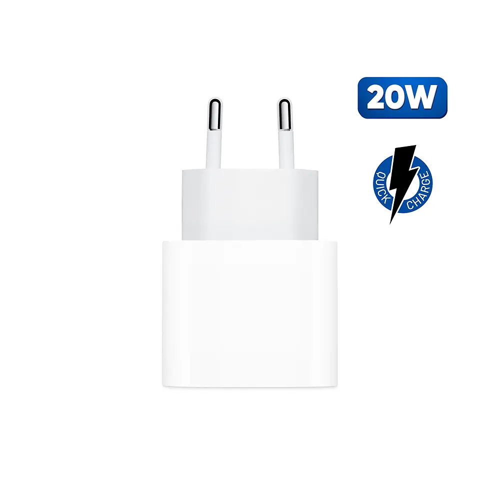 Зарядний пристрій для смартфона та планшета, AMHJ83 20W White USB-C Power Adapter з кабелем USB-C to USB-C в комплекті, підтримка Power Delivery та Quick Charge 3.0, швидка зарядка для смартфонів та планшетів, ArmorStandart (ARM77725) - фото 2