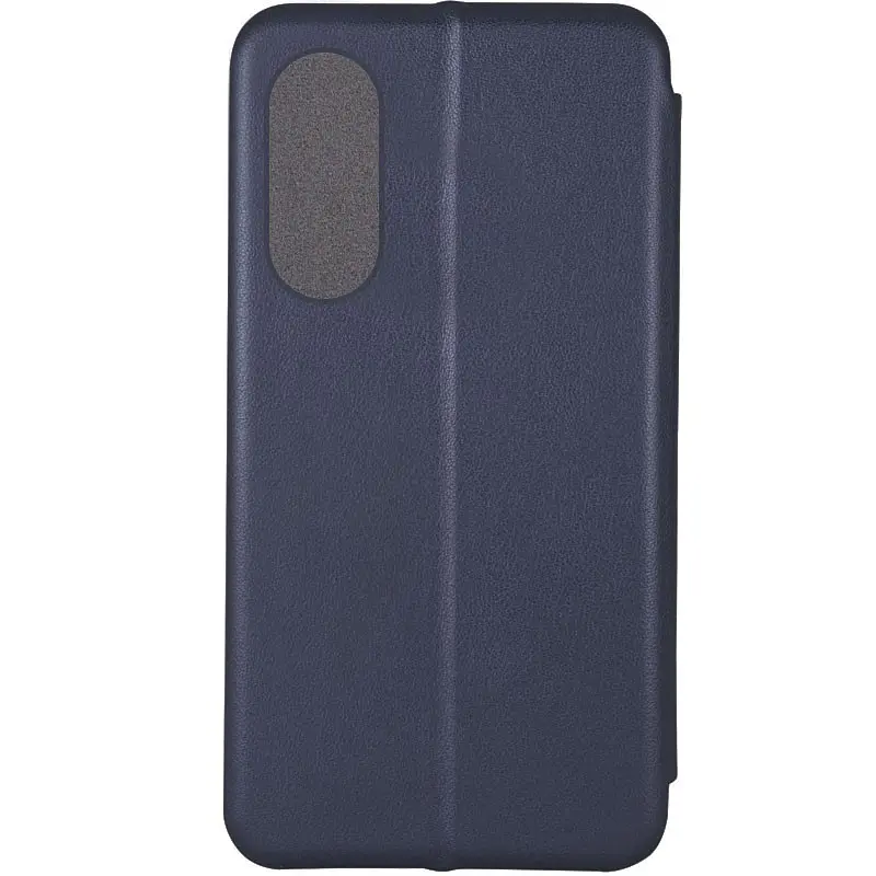 Шкіряний чохол-книжка Classy для Oppo A38 / A18 Темно-синій - фото 2