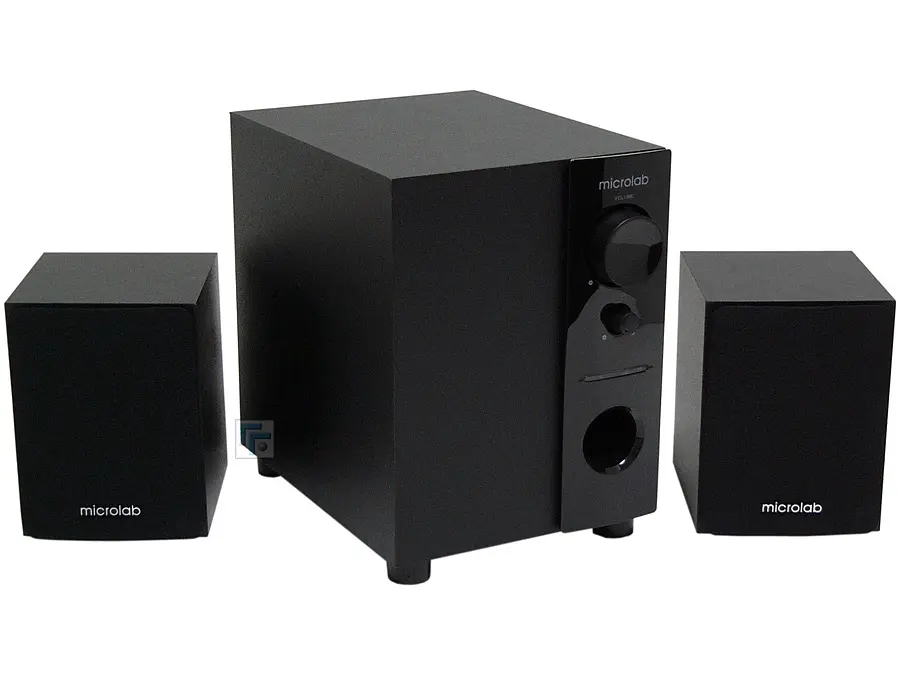 Акустична система M-109 2.1 10W mini-jack чорний Microlab teh0013924 - фото 3