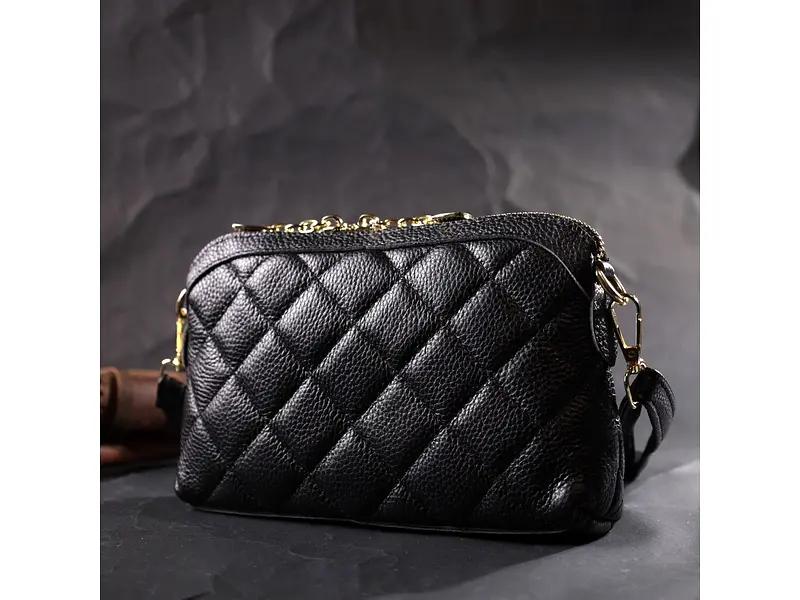 Жіноча шкіряна сумка Vintage 21,5х13,5х5,5 см sum0024647 - фото 7