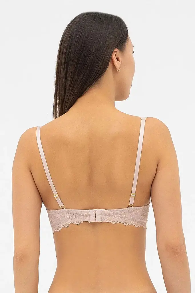 Бюстгальтер пуш-ап +1 зі з'ємними вкладишами ORNELLA 014 136 03 Effetto Lingerie срібний-півонія 80A - фото 2