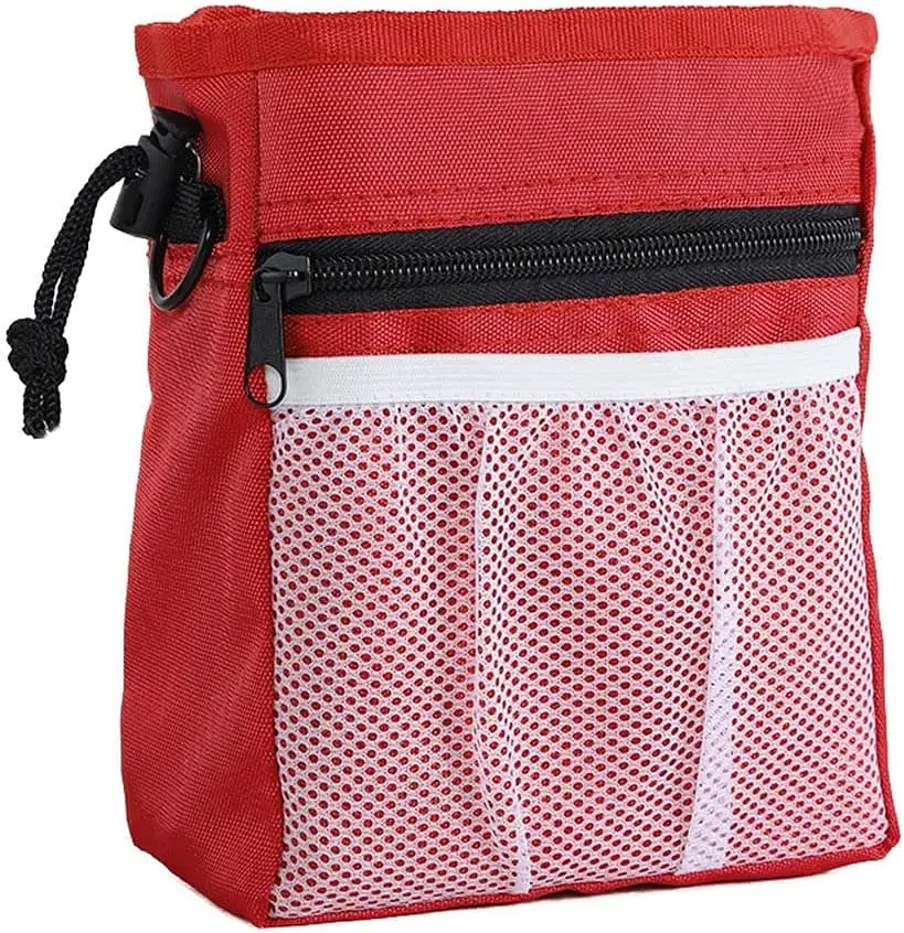 Сумка для вигулу і тренувань собак Dog Treat Bag red - фото 2