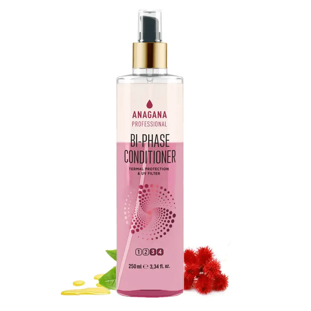 Двухфазный кондиционер Термозащита для всех типов волос с UV-фильтром ANAGANA 250 мл - фото 2