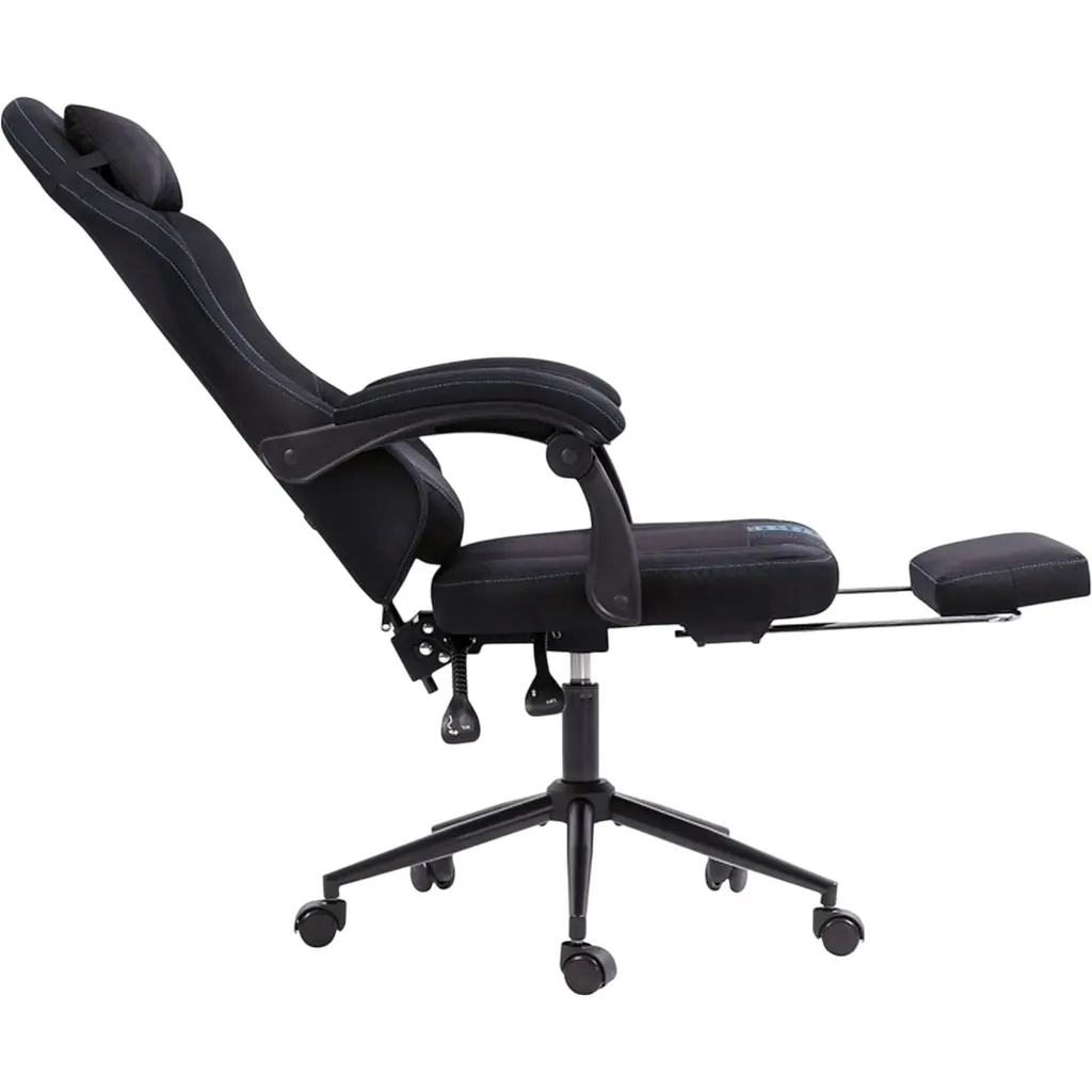 Геймерське крісло GT Racer X-2331 Fabric Black/Blue [166918] - фото 6