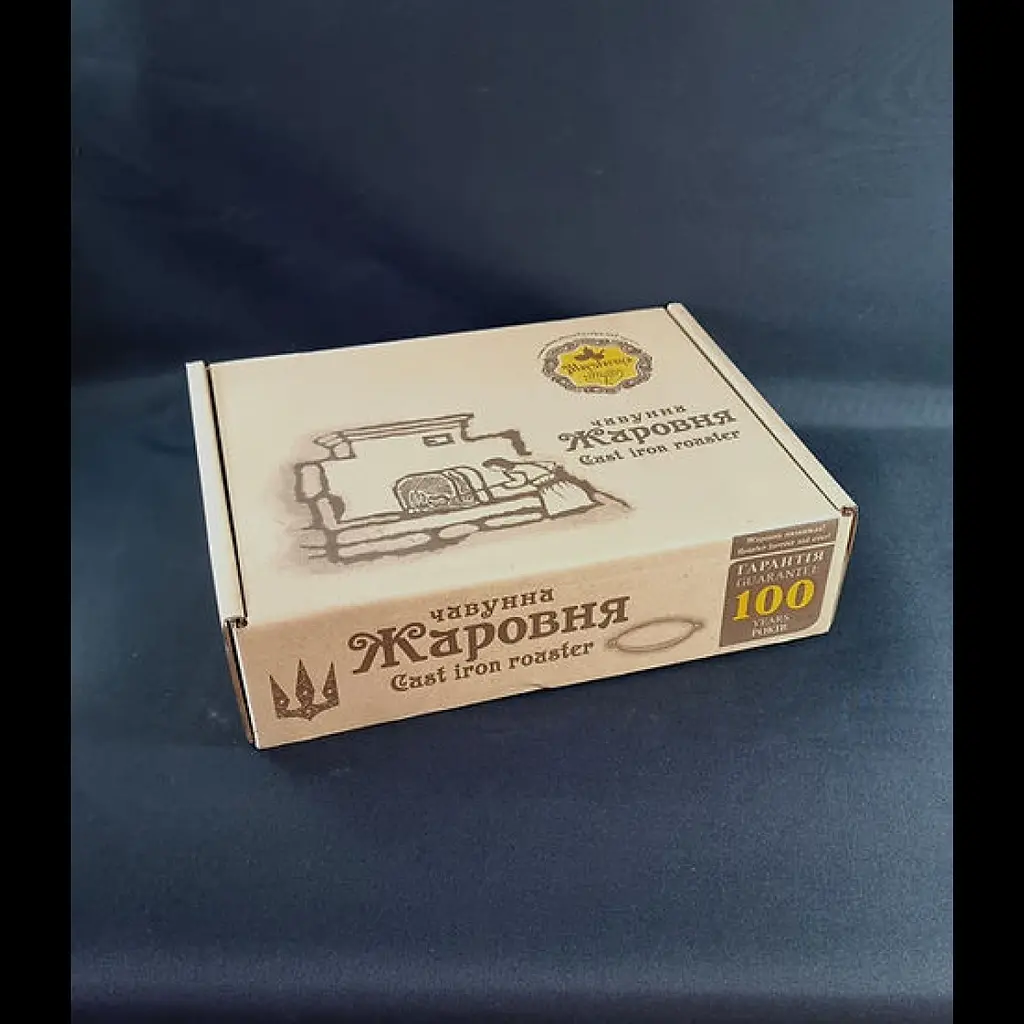Сковородка-жеровня "Наша Мастерская" чугунная  со стеклянной крышкой 24 см глубина 6 см Т102С3 - фото 5
