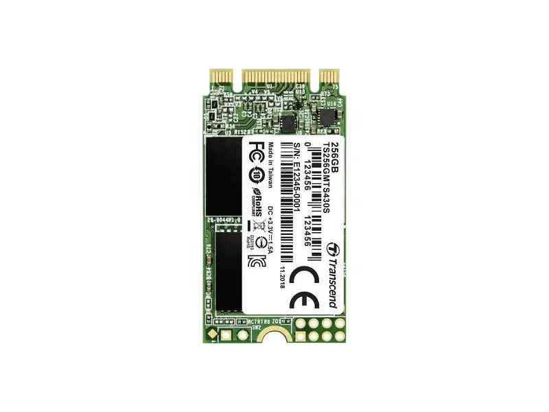 SSD-накопичувач Transcend M.2 256 GB (TS256GMTS430S)