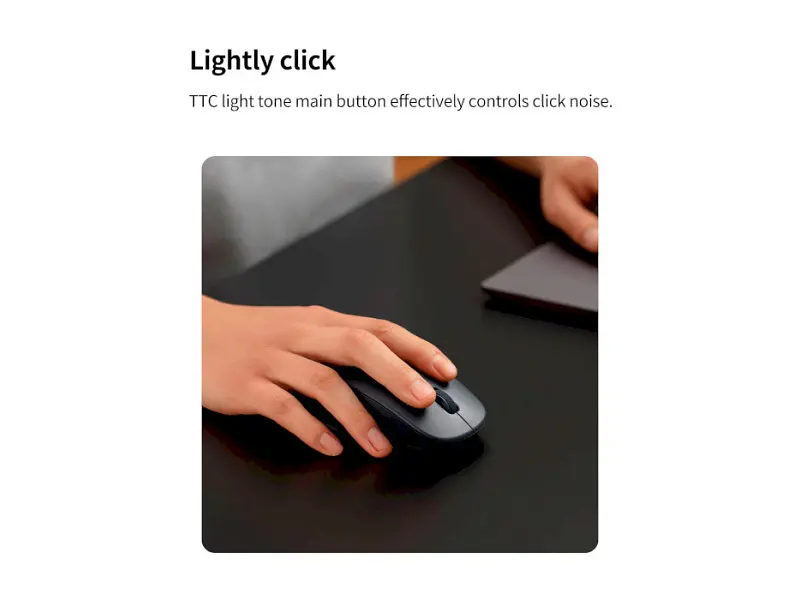 Миша Xiaomi Dual-mode Wireless Mouse 2 Black (BHR8850GL) - фото 7